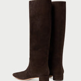 Loeffler Randall - Indy Dark Brown Suede Tall Boot