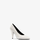 Jude - Inez Pump Off - White Leather