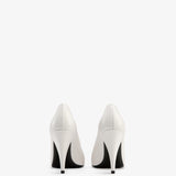 Jude - Inez Pump Off - White Leather