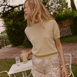 DÔEN - COLOMBE CASHMERE TOP -- GATEAU