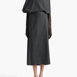 Khaite - Iris Dress in Storm