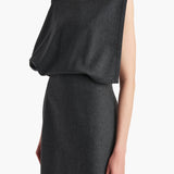 Khaite - Iris Dress in Storm