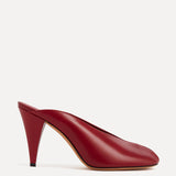 Le Monde Beryl - Iris Mule / Lipstick Leather