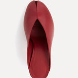 Le Monde Beryl - Iris Mule / Lipstick Leather