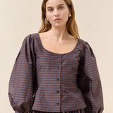 Loeffler Randall - Isa Plaid Blouse