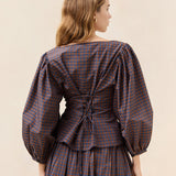 Loeffler Randall - Isa Plaid Blouse