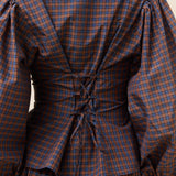 Loeffler Randall - Isa Plaid Blouse