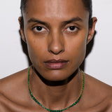 Dorsey - ISADORA RIVIÈRE NECKLACE IN LAB EMERALD