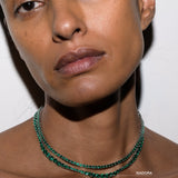 Dorsey - ISADORA RIVIÈRE NECKLACE IN LAB EMERALD