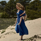 DÔEN - ISCHIA DRESS -- CORFU BLUE