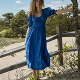 DÔEN - ISCHIA DRESS -- CORFU BLUE