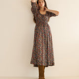 DÔEN - ISCHIA DRESS -- WILDBERRY THICKET