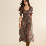 DÔEN - ISCHIA DRESS -- WILDBERRY THICKET