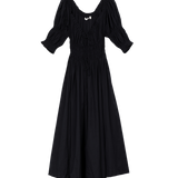 DÔEN - ISCHIA DRESS -- BLACK