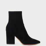 Loeffler Randall - Isla Black Suede Ankle Bootie