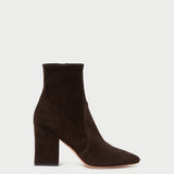 Loeffler Randall - Isla Brown Suede Slim Bootie