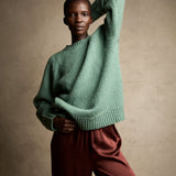 DÔEN - IVA SWEATER -- VALLEY GREEN