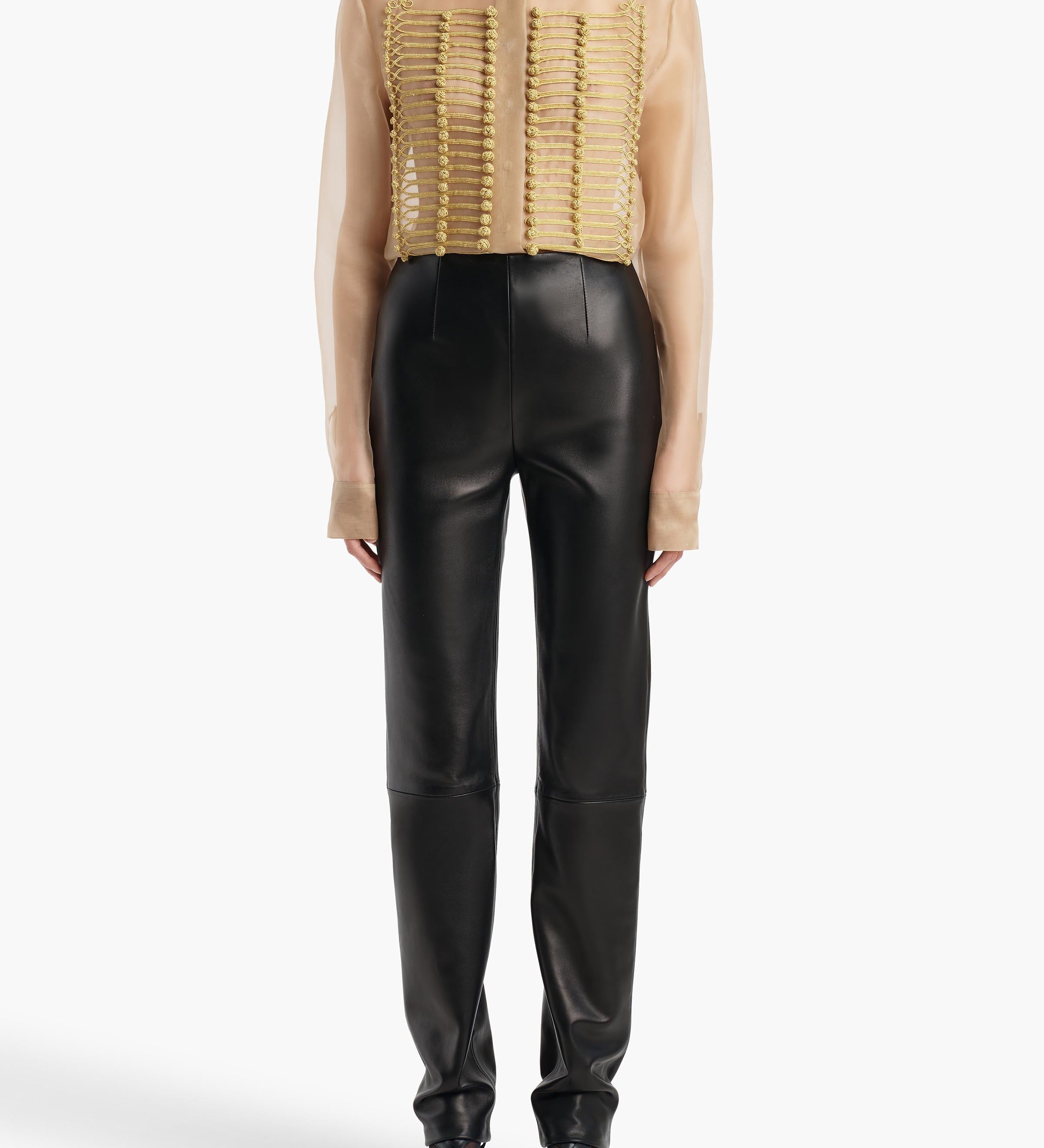 Khaite - Ivy Top in Beige