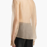 Khaite - Ivy Top in Beige