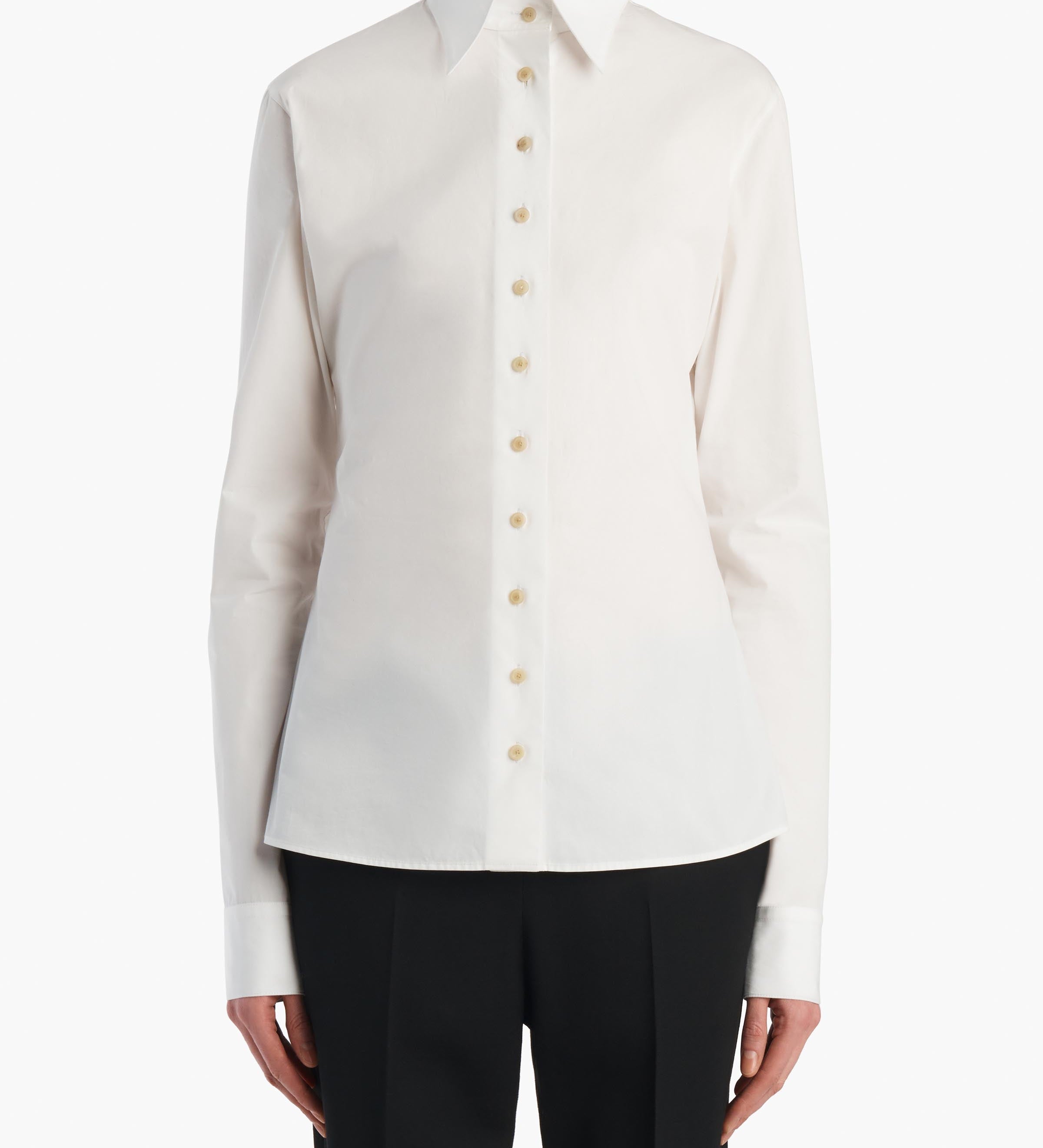 Khaite - Ivy Top in Chalk