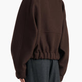Khaite - Ixin Jacket in Dark Brown