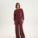 Jamie Haller - The Daily Sweatshirt in Cherry Cola