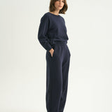 Jamie Haller - The Arc Lounge Pant in Navy