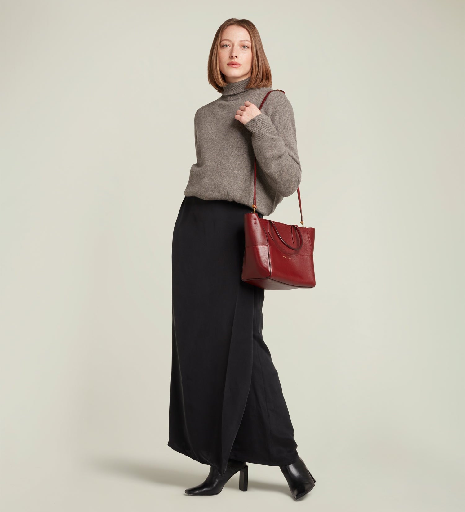 Metier - Incognito Crossbody Cabas Buffalo Dark Cherry