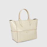 Metier - Incognito Crossbody Glossy Calfskin White Sand
