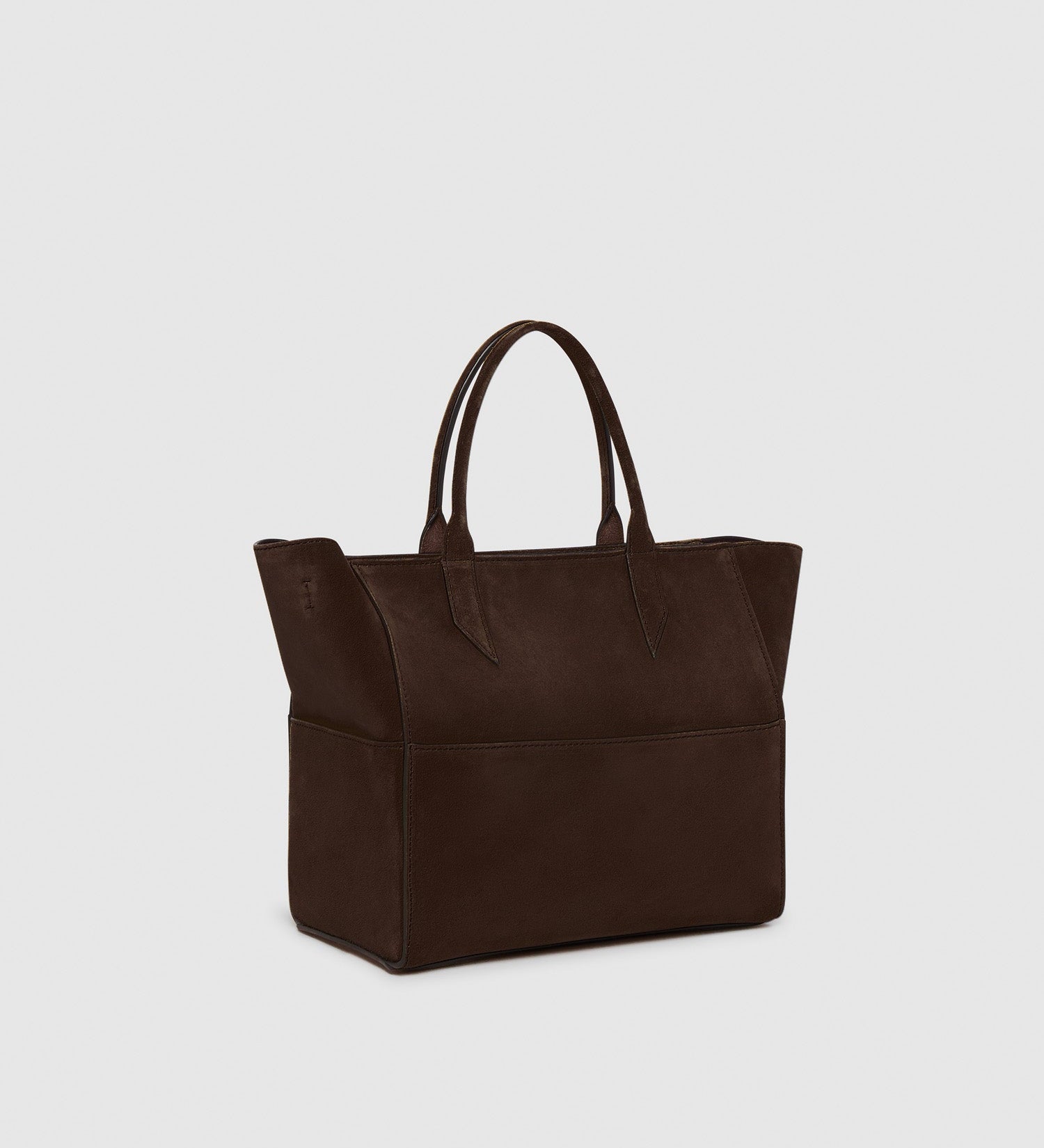Metier - Incognito Crossbody Suede Chocolate