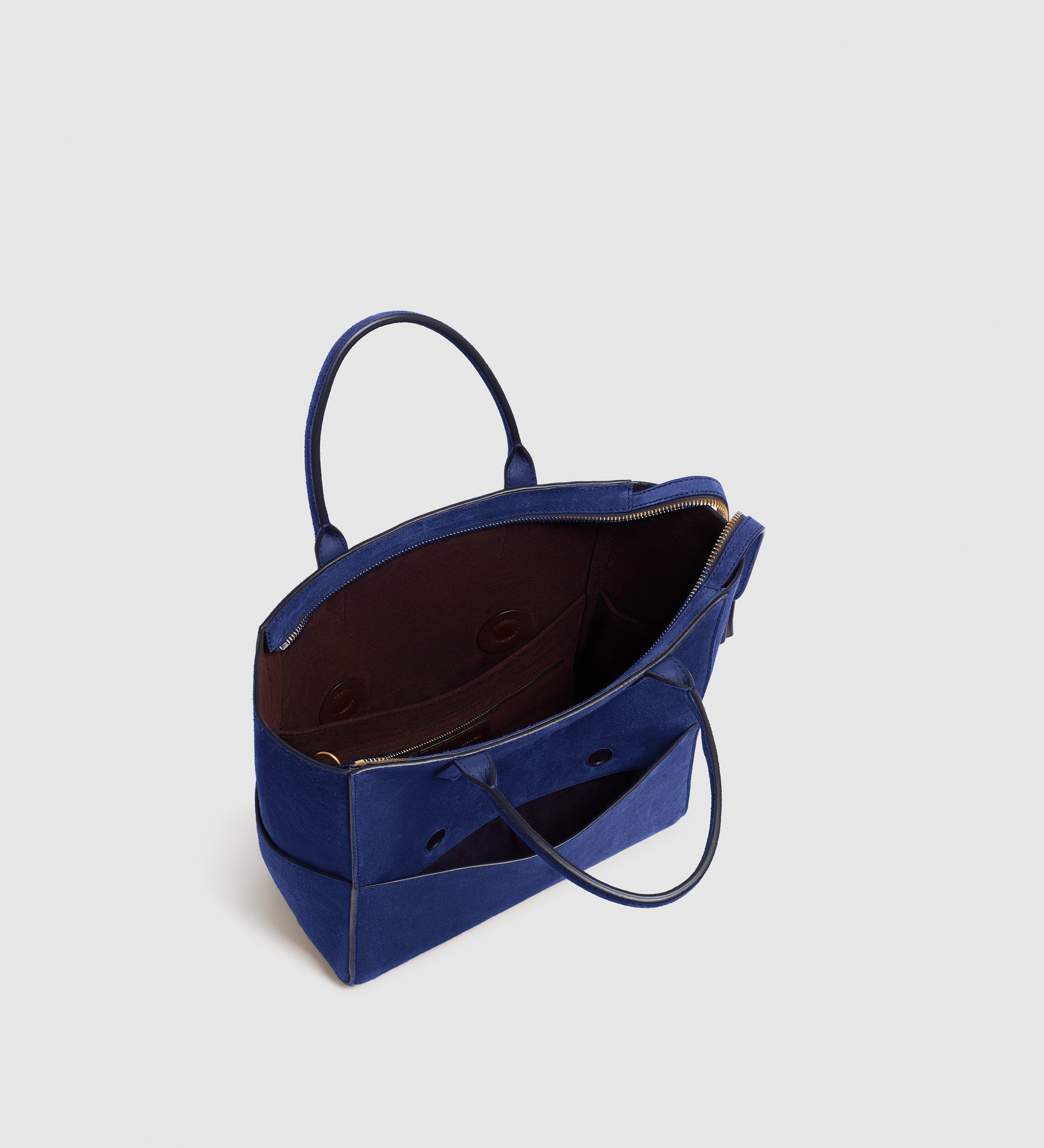 Metier - Incognito Crossbody Suede Navy