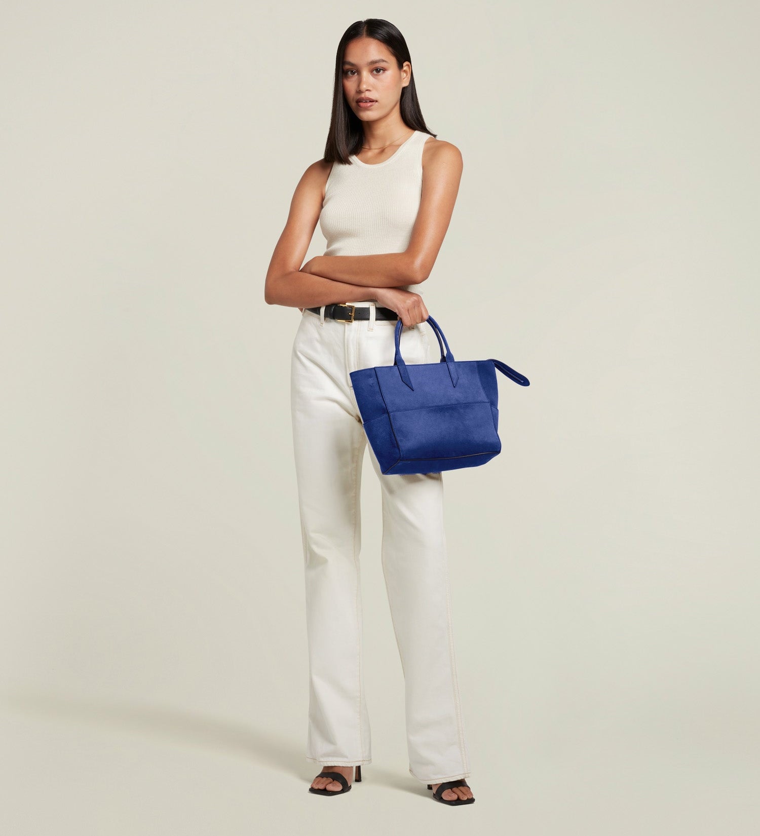 Metier - Incognito Crossbody Suede Navy