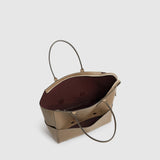 Métier - Incognito Small Cabas Bag Smooth Calfskin Taupe