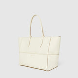 Metier - Incognito 36 Cabas Bag Smooth Calfskin White Sand