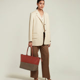 Metier - Incognito 36 Cabas Smooth Calfskin Sienna Taupe