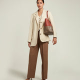 Metier - Incognito 36 Cabas Smooth Calfskin Sienna Taupe
