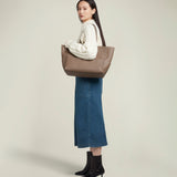 Métier - Incognito Small Cabas Bag Smooth Calfskin Taupe