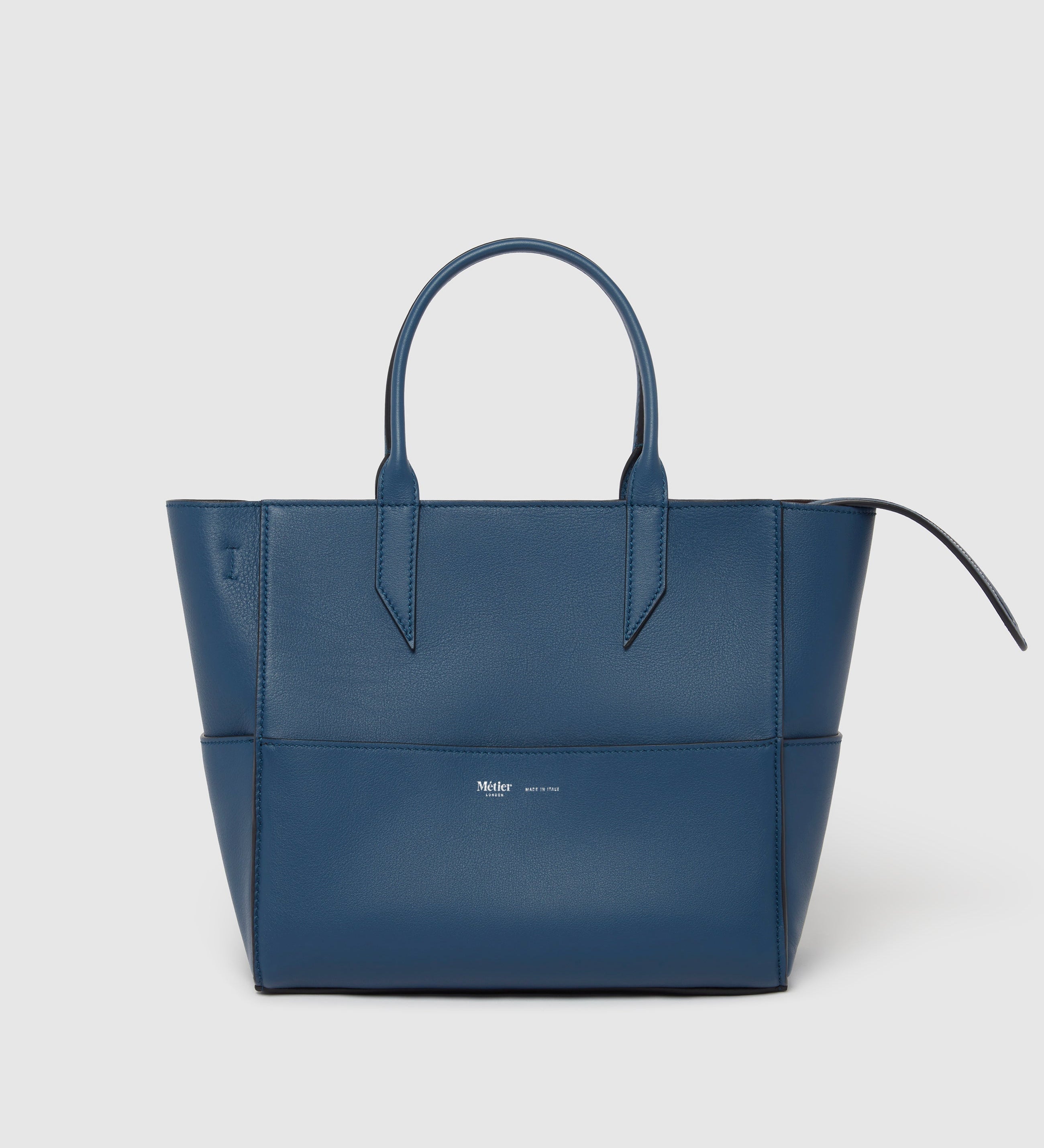 Metier - Incognito Crossbody Cabas Smooth Calfskin Storm