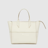 Metier - Incognito Cross Body Cabas Smooth Calfskin White Sand