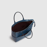 Metier - Incognito Crossbody Cabas Smooth Calfskin Storm