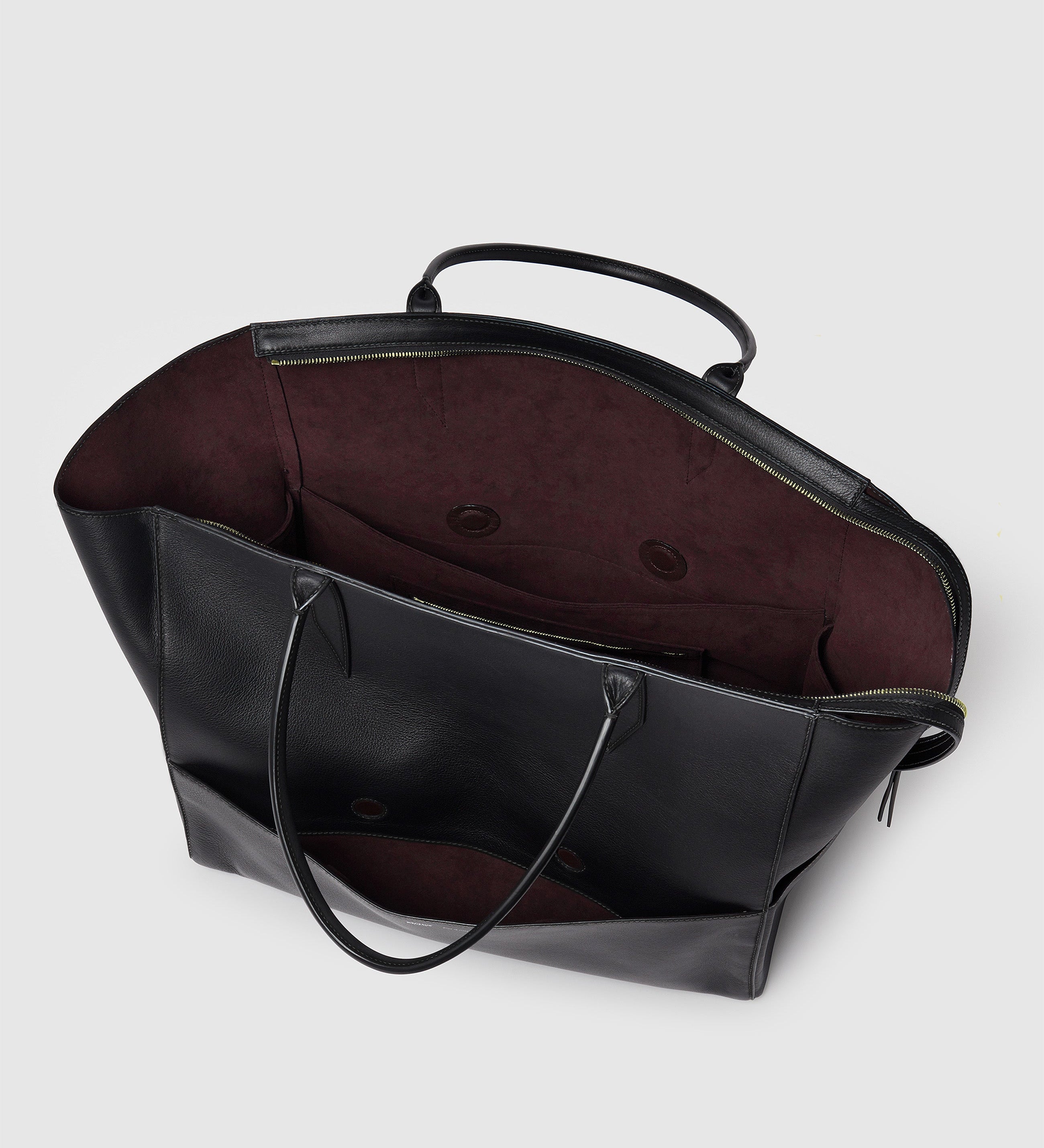 Metier - Incognito 42 Cabas Bag Smooth Calfskin Black