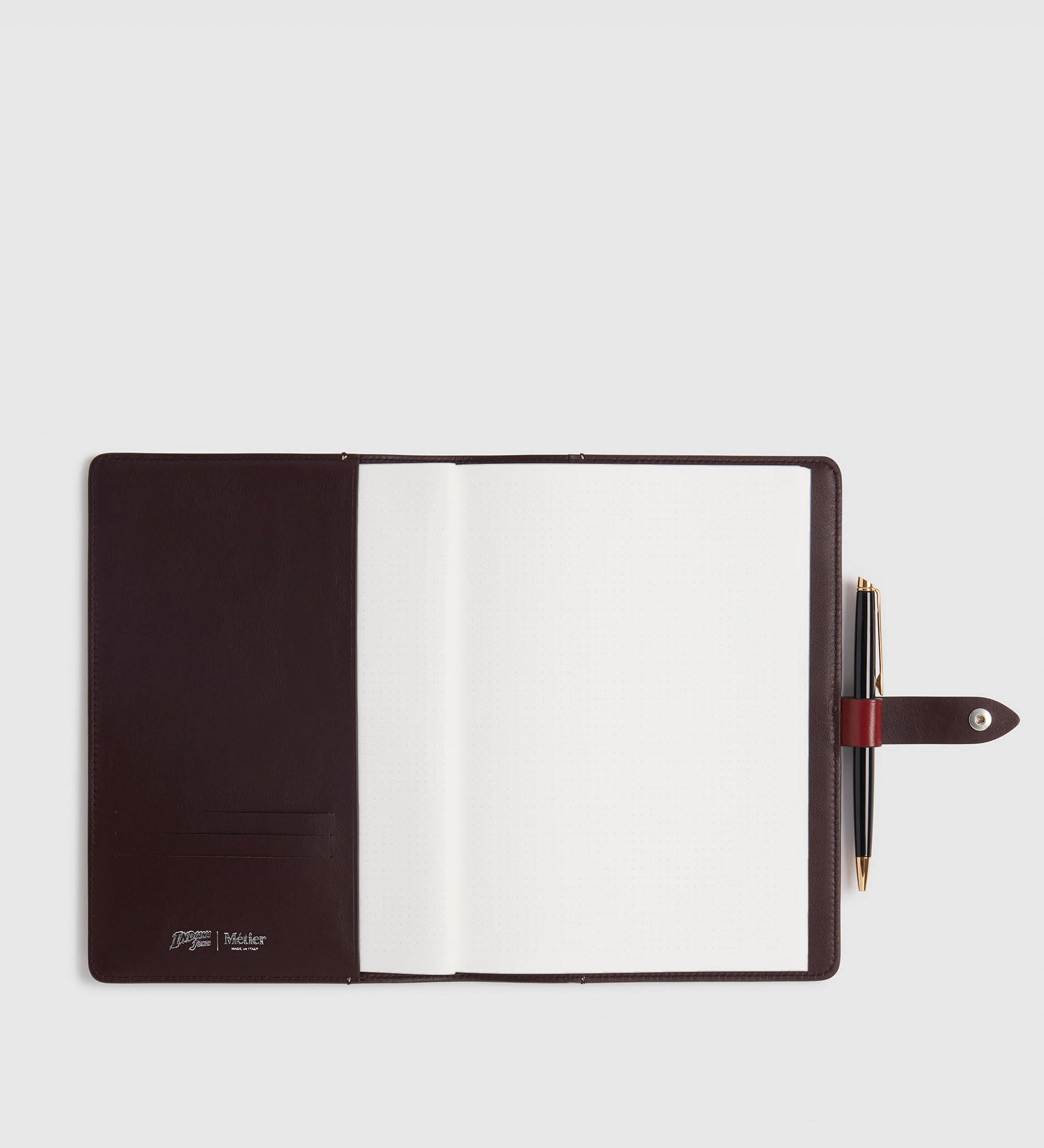Metier - INDIANA JONES™ A5 Notebook Cover Rust Elvis Leather