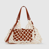 Metier - W INDIANA JONES™ Basket Salt with Rust Elvis Leather