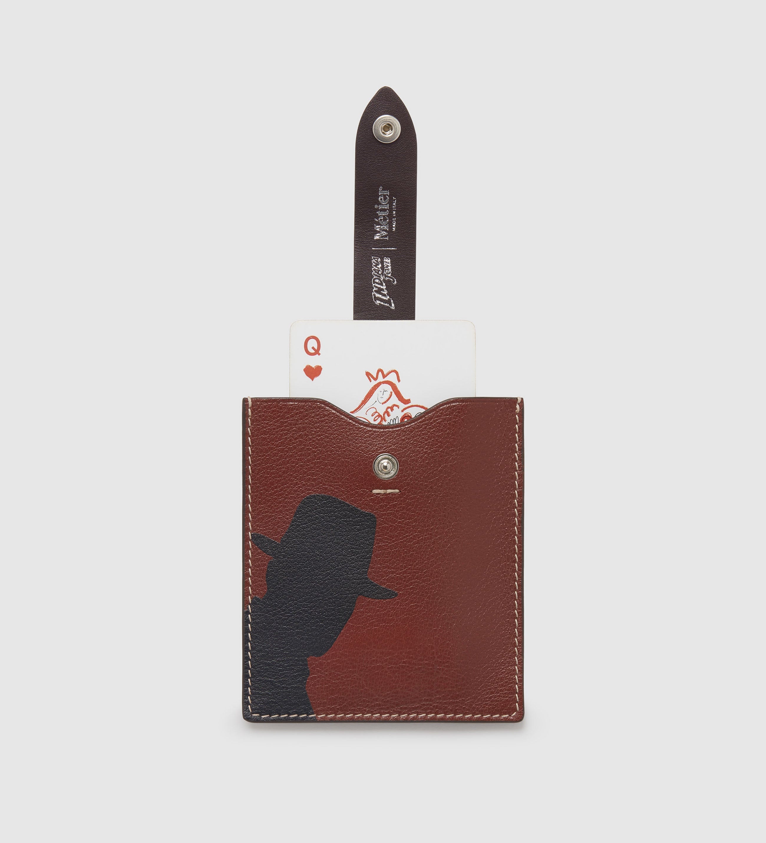 Metier - INDIANA JONES™ Deck of Cards Case Rust Elvis Leather