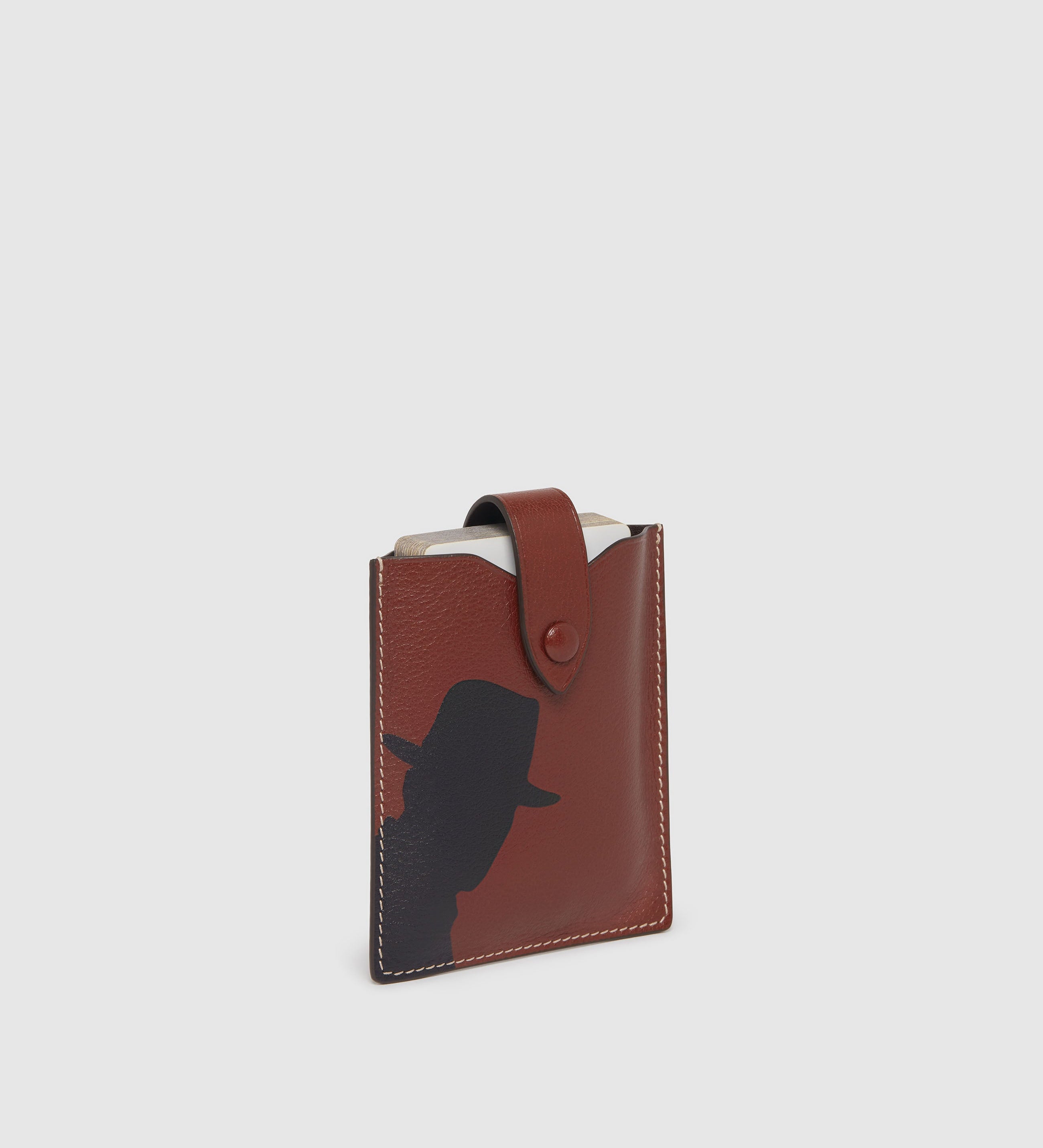 Metier - INDIANA JONES™ Deck of Cards Case Rust Elvis Leather