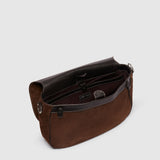 Métier - W INDIANA JONES™ Hunter Messenger Chocolate Suede