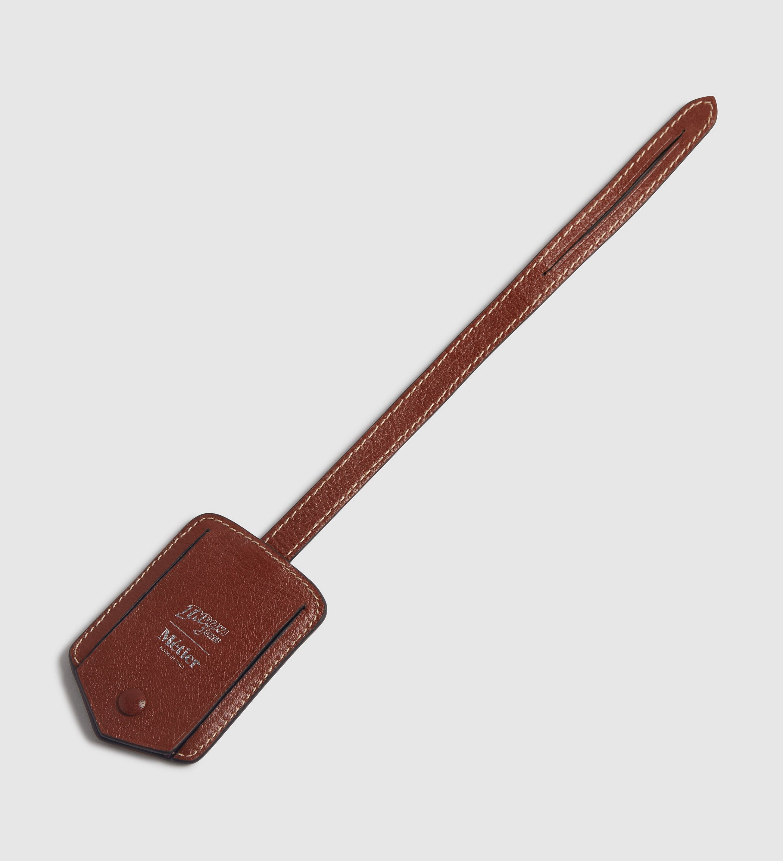 Metier - INDIANA JONES™ Luggage Tag Rust Elvis Leather