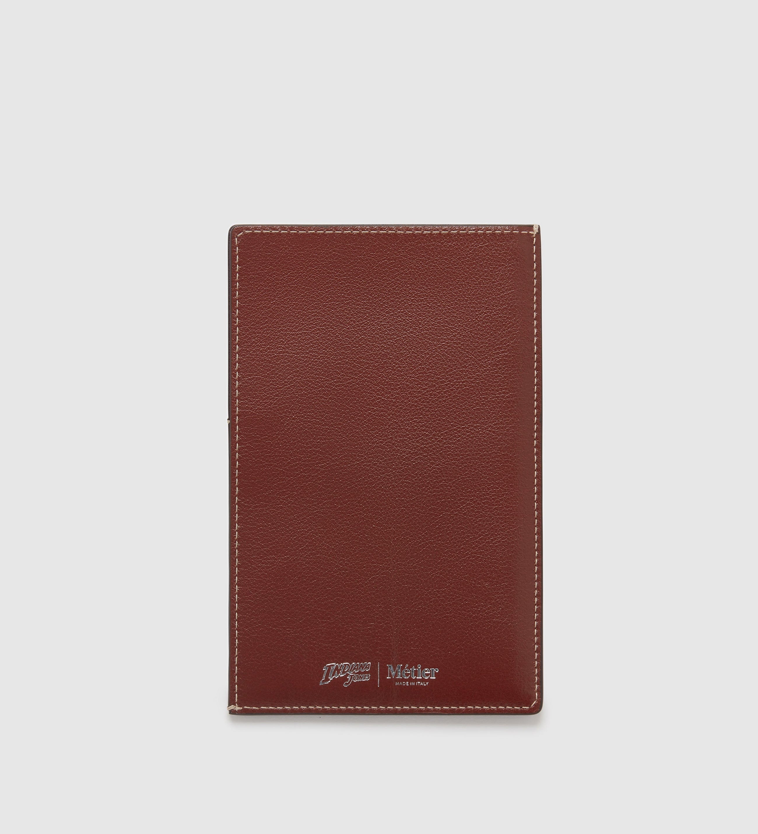Metier - INDIANA JONES™ Thin Travel Wallet Rust Elvis Leather