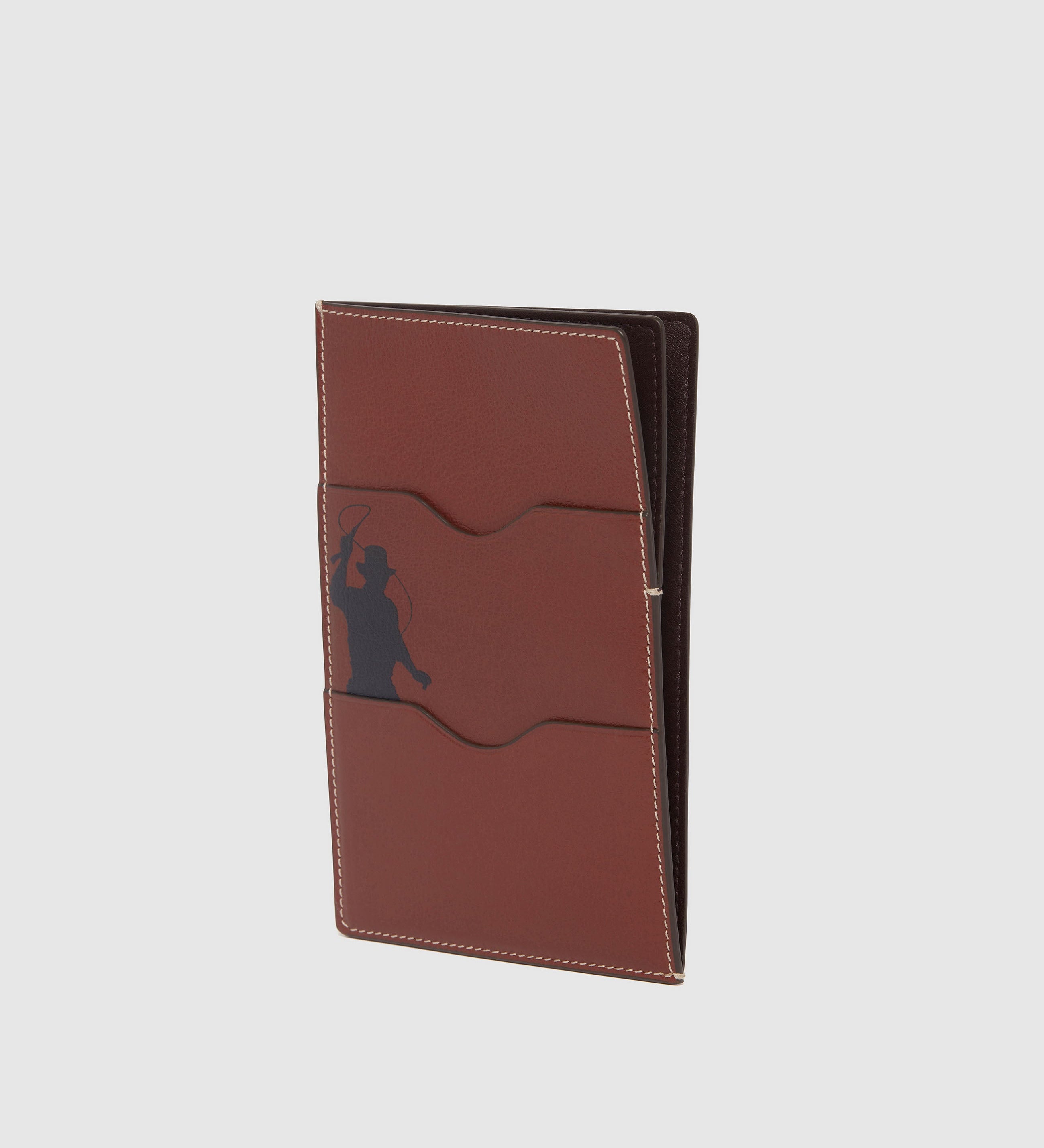 Metier - INDIANA JONES™ Thin Travel Wallet Rust Elvis Leather