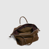 Métier - W INDIANA JONES™ Vagabond Duffle Chocolate Suede